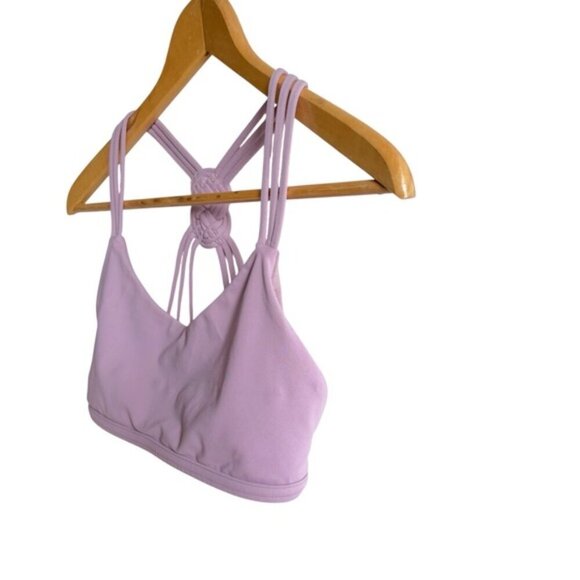 Lululemon Love Knot Bra Vintage Mauve Size 4 Light Support - Picture 5 of 9